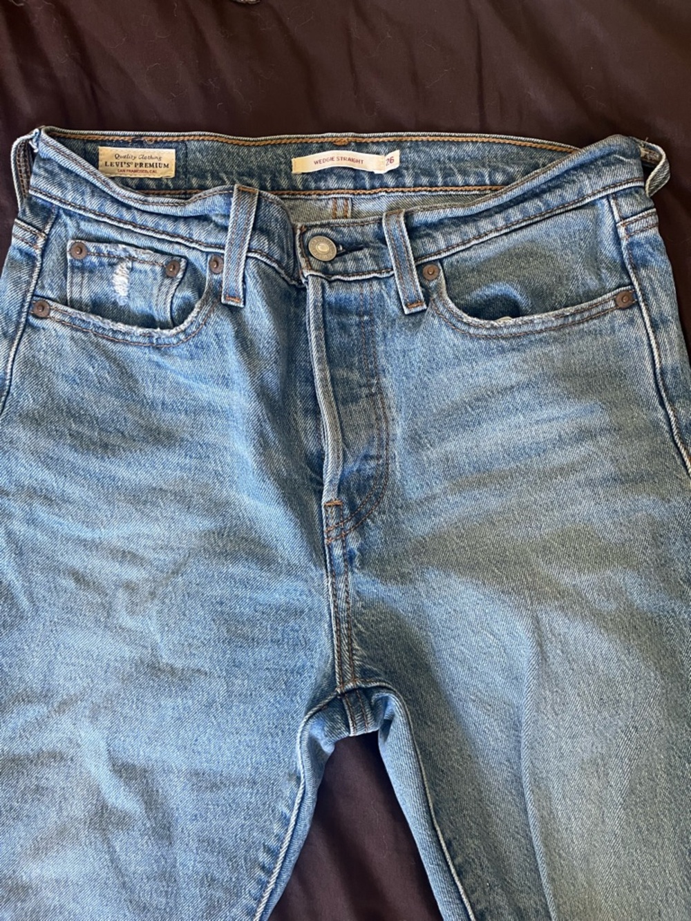 Levi's Vintage Blue High-Rise Jeans